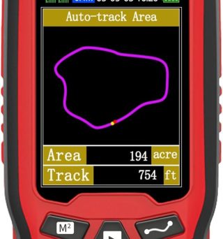 ZL180 Handheld GPS for Surveying, High Precision Rugged Land Surveying Equipment for Ranches, Garden, Farmland and Parking Area Distance Measurement